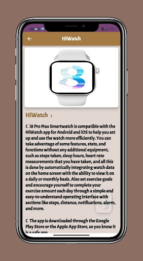 i8 pro max smart watch Guide Screen 3