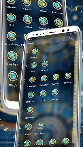 Time Machine Launcher Theme Screen 2