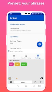 LazyBoard – Phrase Keyboard MOD APK (Premium) 2