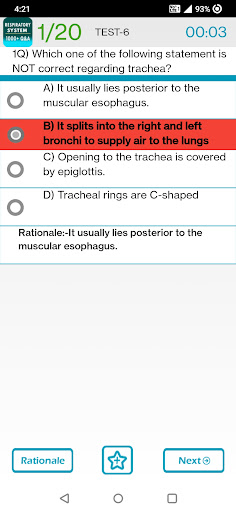 Respiratory System NCLEX Screen 3