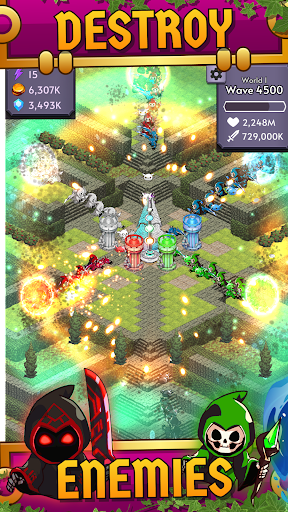 Android application Arcane Alchemist - Idle TD screenshort