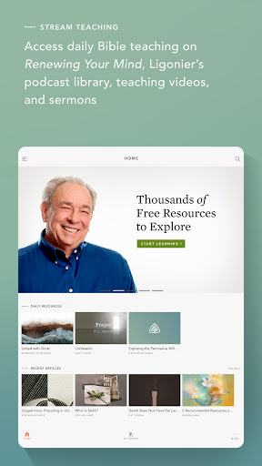 Screenshot of Ligonier Ministries