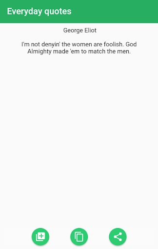 Android application Everyday quotes screenshort