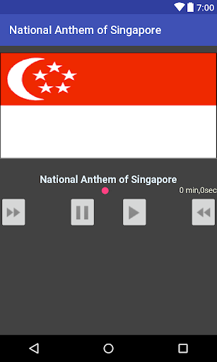 National Anthem of Singapore Screen 2