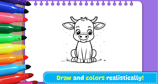Coloring Games-Color and Learn Screen 3