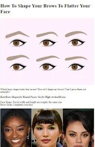 Eyebrows For Square Face Shape