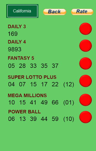 Lottery Lucky Number Screen 3