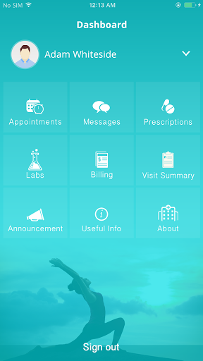 Android application KelMed screenshort