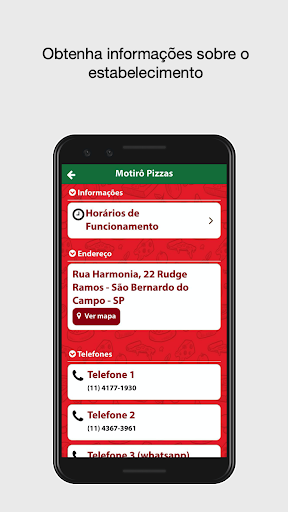 Motirô Pizzas Screen 3