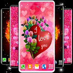 Cover Image of Baixar Papel de parede animado de amor extravagante  APK