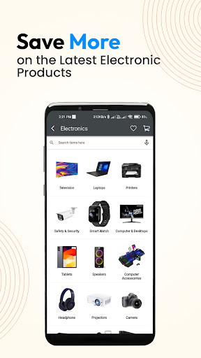 Machine Yantra - Shopping App Screen 2