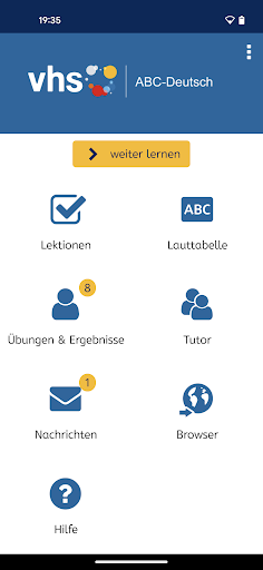 Android application ABC-Deutsch screenshort