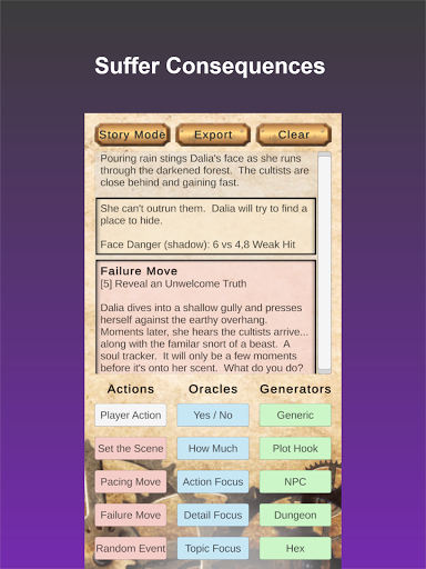 One Page Solo Engine