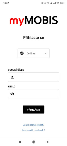 Android application myMOBIS screenshort
