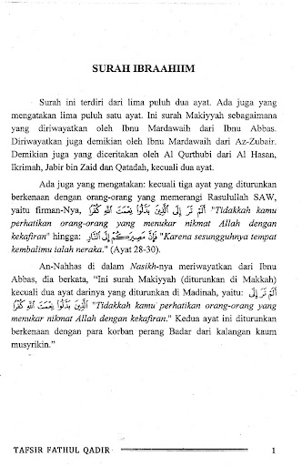 Kitab Tafsir Fathul Qadir 6 Screen 3