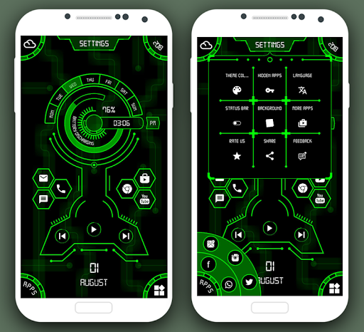 Screenshot of Unique Launcher 2 - LockApp