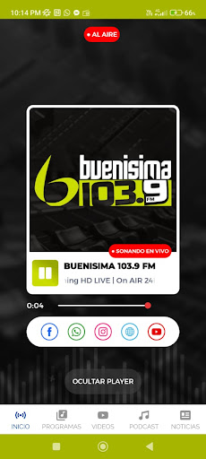 Buenisima 103.9 FM Screen 2