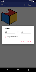 Pixel art and texture editor