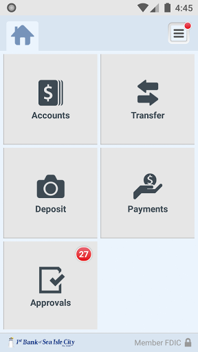 1st Bank Sea Isle Business Screen 3