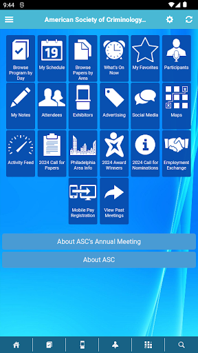ASC Annual Meeting Screen 2