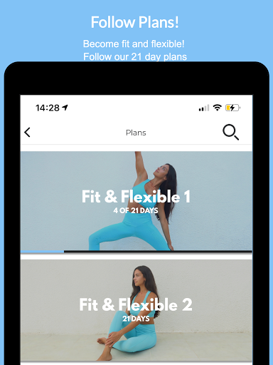 Screenshot of Bring Me Yoga