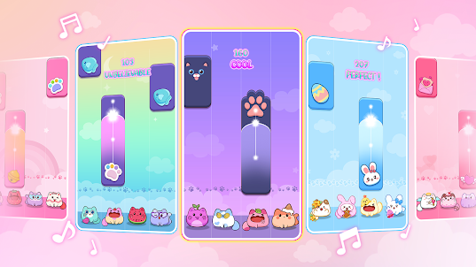Cat Tiles: Cute Piano Game