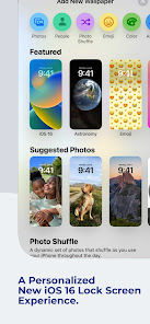 Captura de Pantalla 2 iOS Launcher android