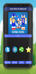 Screenshot 1 Sonic Skins for Minecraft android
