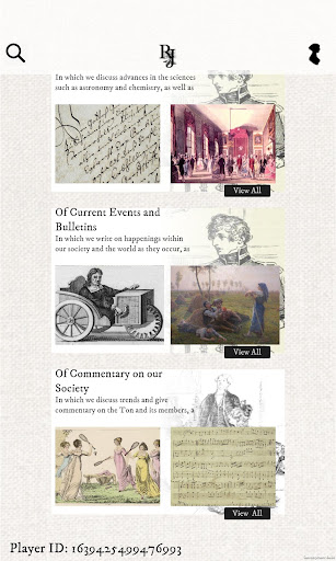 Romancing Jan Society Pages Screen 3