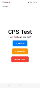 CPS Test Pro- Click Speed Test