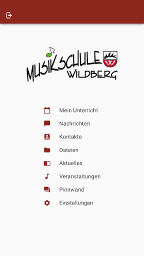 Android application Musikschule Wildberg screenshort