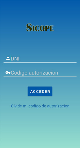 Sicope Empresas Screen 2