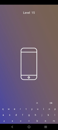 Android application Find the words screenshort