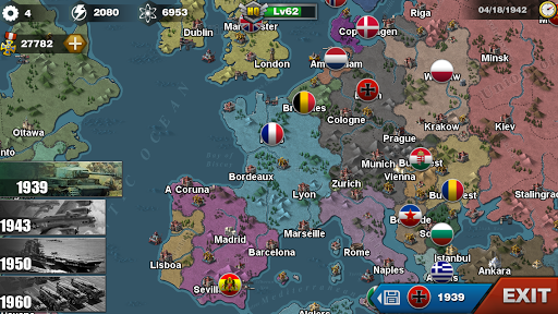 World Conqueror 3  - WW2  Strategy game android2mod screenshots 13