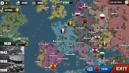 World Conqueror 3  - WW2  Strategy game screenshots 8