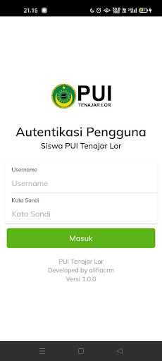 Siswa PUI Tenajar Lor Screen 2