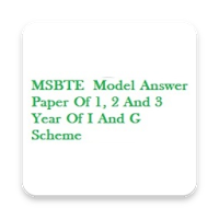 MSBTE Model Answer Paper Diplo