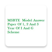 MSBTE Model Answer Paper Diploma