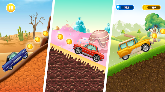 Uphill Races Car Game for kids 1.8 screenshots 2
