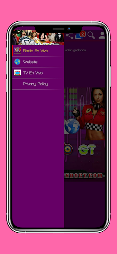 Android application Radio Mundo GT screenshort
