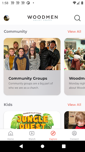 Woodmen Valley Chapel Screen 2