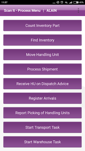 IFS Apps 10 Scan it Screen 2
