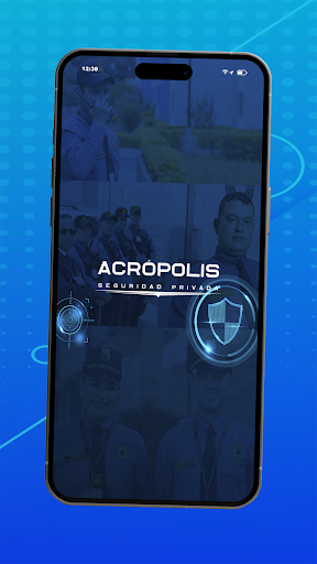 Android application Seguridad Acropolis screenshort
