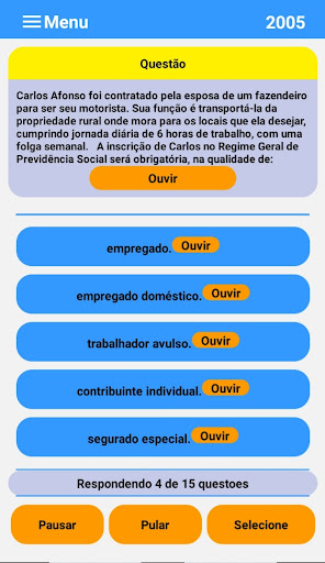 Android application Tecnico do Seguro Social screenshort
