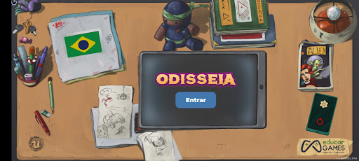 Android application Odisseia Game screenshort