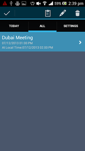 Appointment Reminder Screen 2