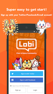 Lobi Free game, Group chat For PC installation