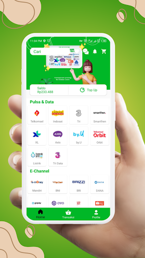 Topup Station Screen 2