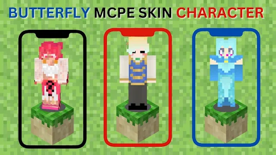 Butterfly Skins for MCPE