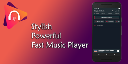 Android application Playback Music Player screenshort